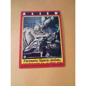 Vintage Collectible 1979 Alien Trading Card #43 20th Century Fox Raw Ungraded